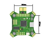 Hot Sales IFlight F7 Stack Parts E55S 4in1 F722 Flight Controller for Uav Drone Kit Racing Long Metal
